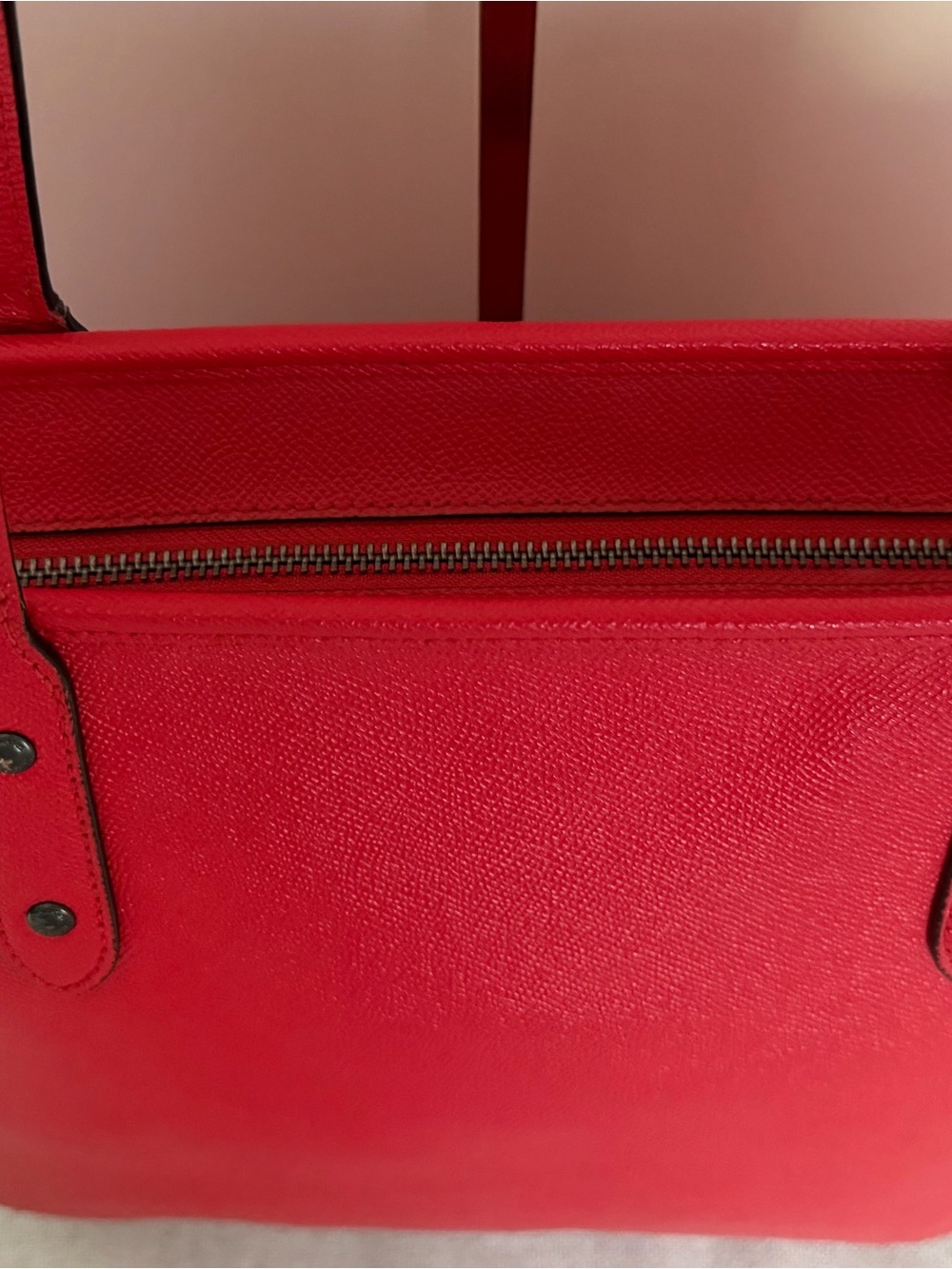 Coach Crossgrain Leather City Tote - Picture 6 of 8